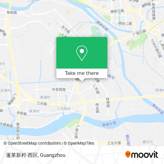 蓬莱新村-西区 map