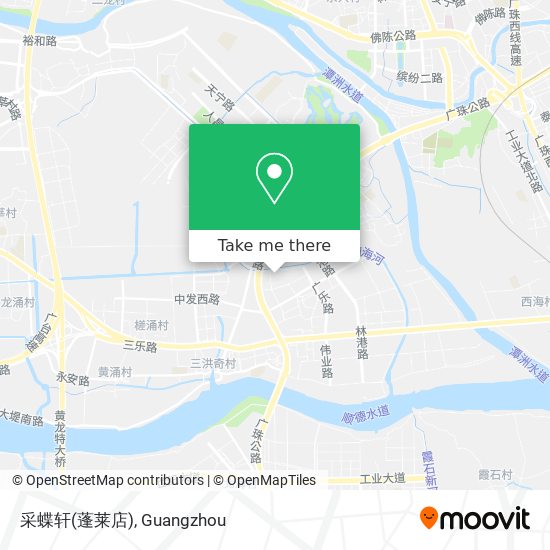 采蝶轩(蓬莱店) map