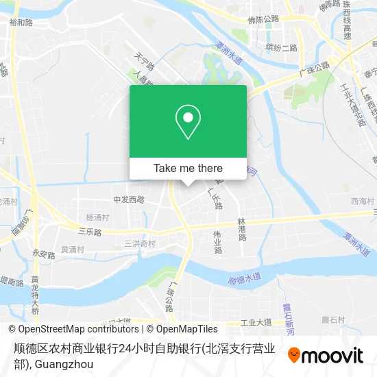 顺德区农村商业银行24小时自助银行(北滘支行营业部) map
