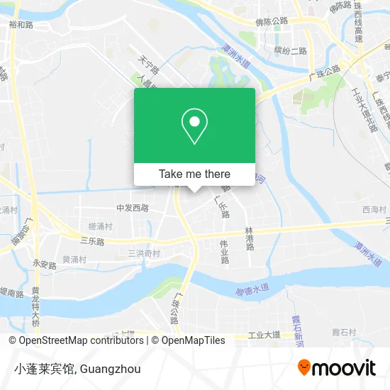 小蓬莱宾馆 map