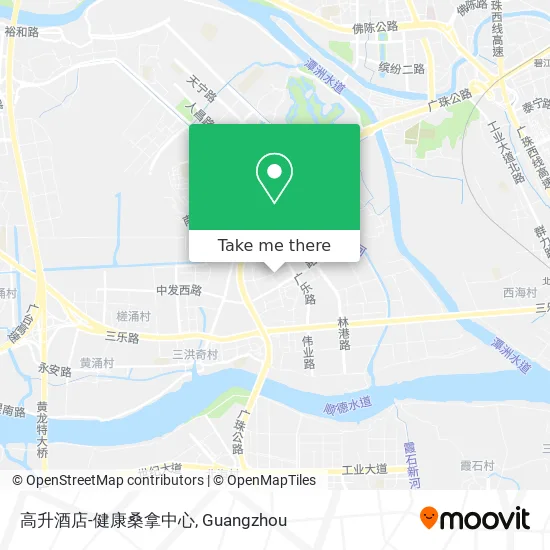 高升酒店-健康桑拿中心 map