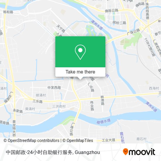 中国邮政-24小时自助银行服务 map