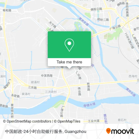 中国邮政-24小时自助银行服务 map