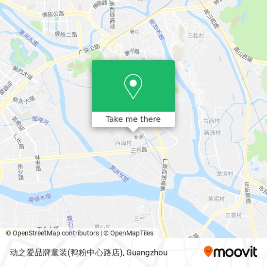 动之爱品牌童装(鸭粉中心路店) map