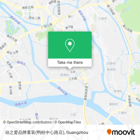 动之爱品牌童装(鸭粉中心路店) map