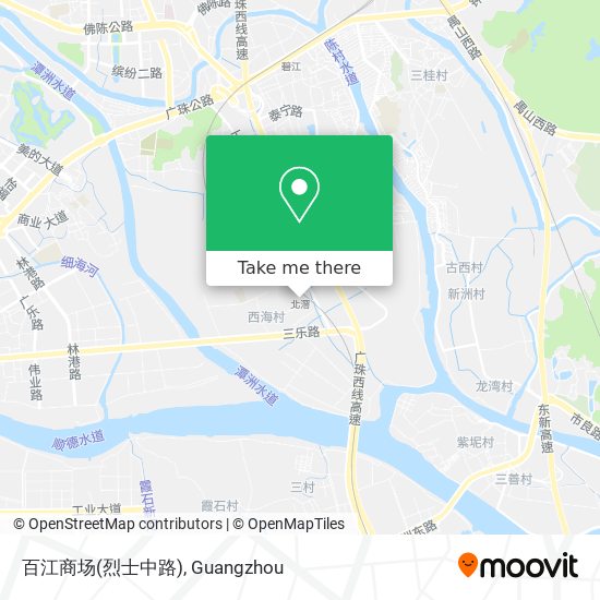 百江商场(烈士中路) map