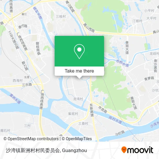 沙湾镇新洲村村民委员会 map