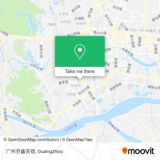 广州乔鑫宾馆 map