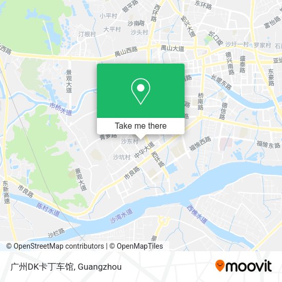 广州DK卡丁车馆 map