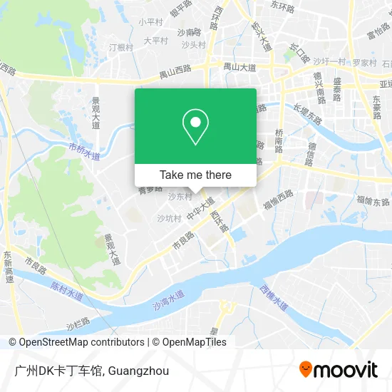 广州DK卡丁车馆 map