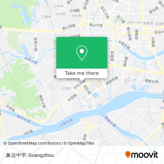 象达中学 map