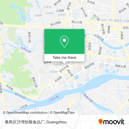 番禺区沙湾怡顺食品厂 map