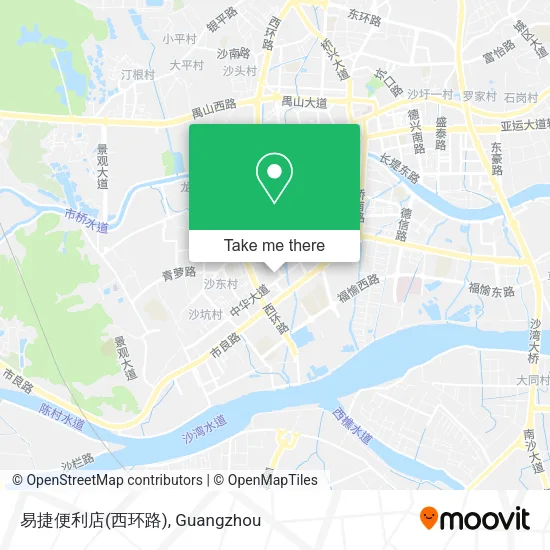易捷便利店(西环路) map