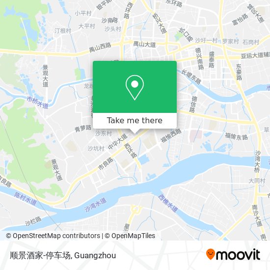 顺景酒家-停车场 map