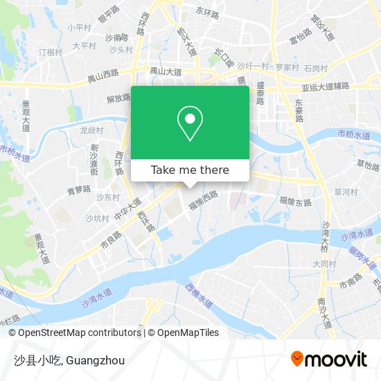 沙县小吃 map