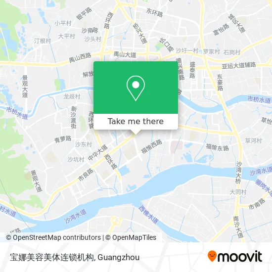 宝娜美容美体连锁机构 map