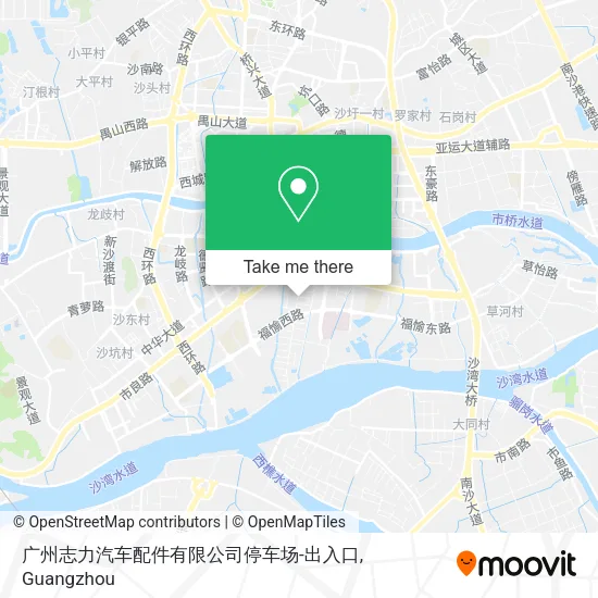 广州志力汽车配件有限公司停车场-出入口 map