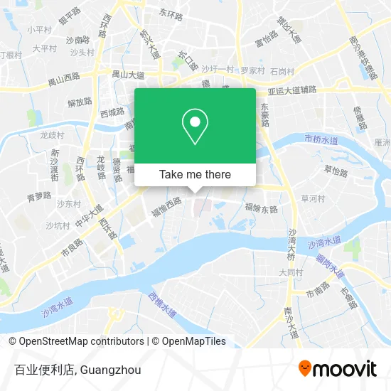 百业便利店 map