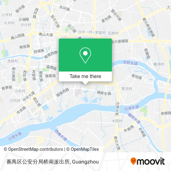 番禺区公安分局桥南派出所 map
