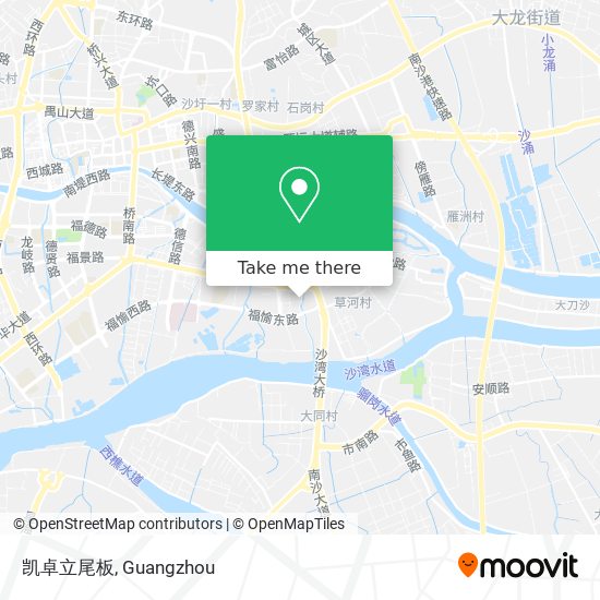 凯卓立尾板 map