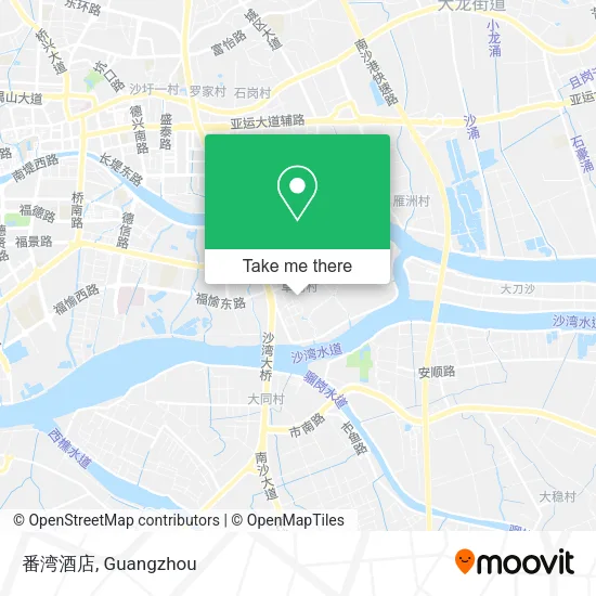 番湾酒店 map
