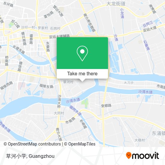 草河小学 map