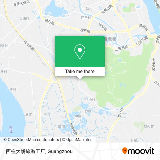 西樵大饼旅游工厂 map