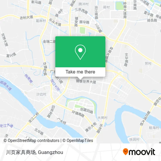 川页家具商场 map
