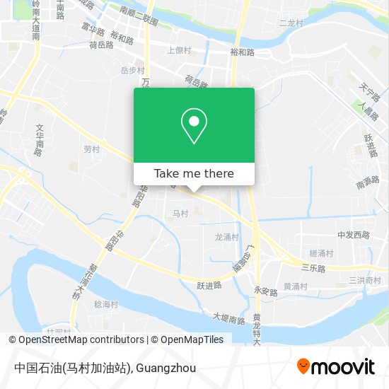 中国石油(马村加油站) map