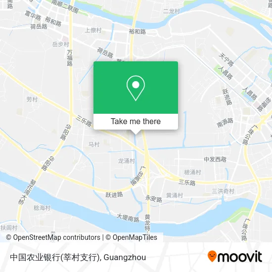 中国农业银行(莘村支行) map