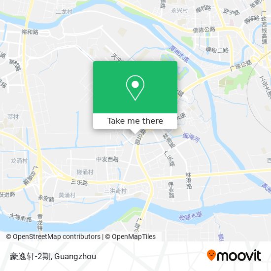 豪逸轩-2期 map