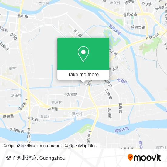 锡子园北滘店 map