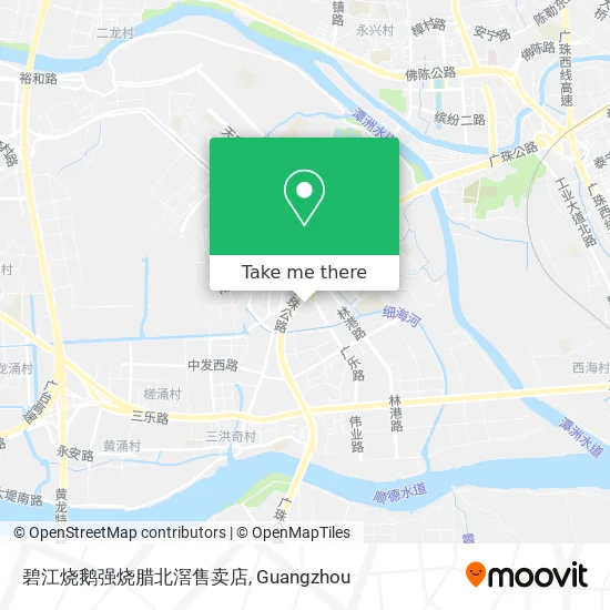 碧江烧鹅强烧腊北滘售卖店 map