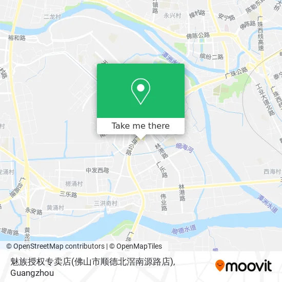 魅族授权专卖店(佛山市顺德北滘南源路店) map