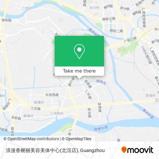 浪漫香榭丽美容美体中心(北滘店) map