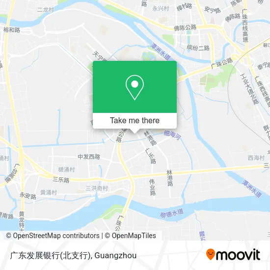 广东发展银行(北支行) map