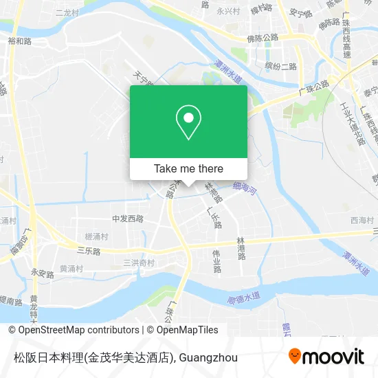 松阪日本料理(金茂华美达酒店) map