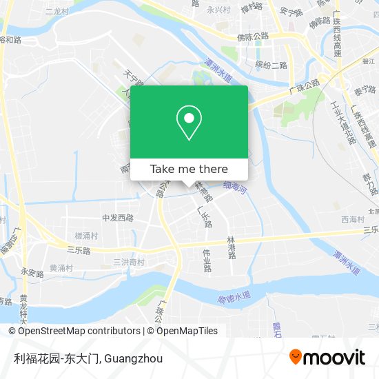 利福花园-东大门 map