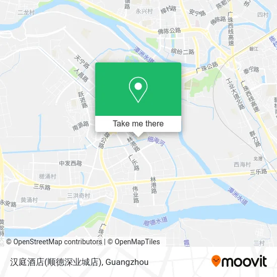 汉庭酒店(顺德深业城店) map