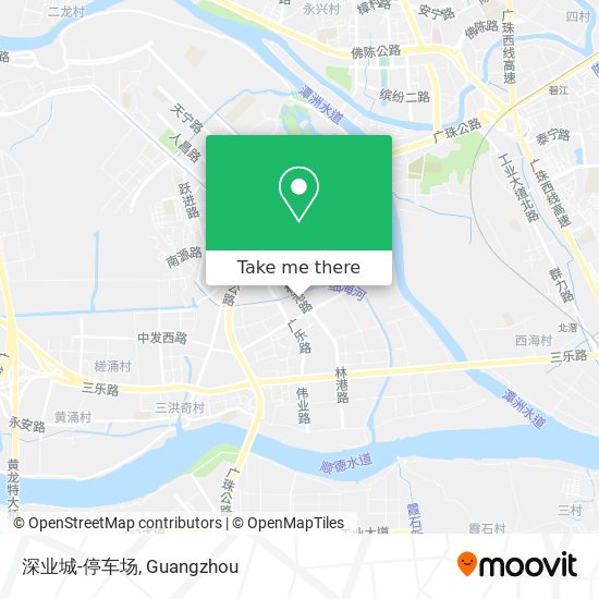 深业城-停车场 map