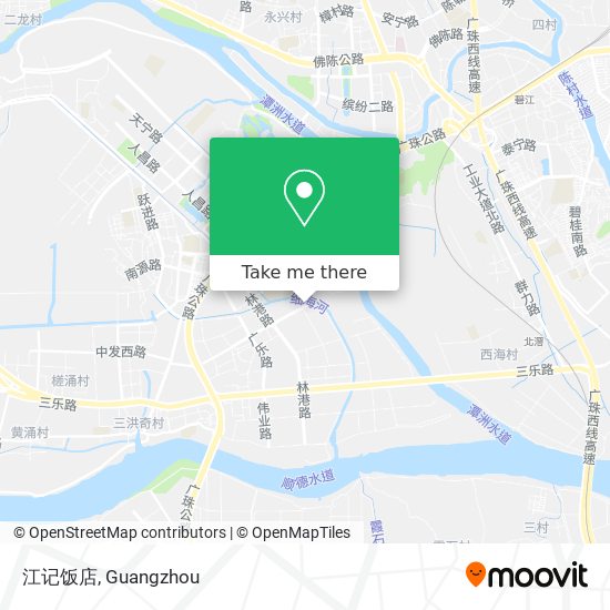 江记饭店 map