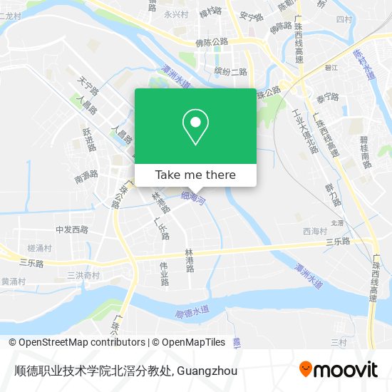 顺德职业技术学院北滘分教处 map