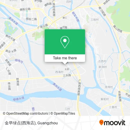 金早绿点(西海店) map