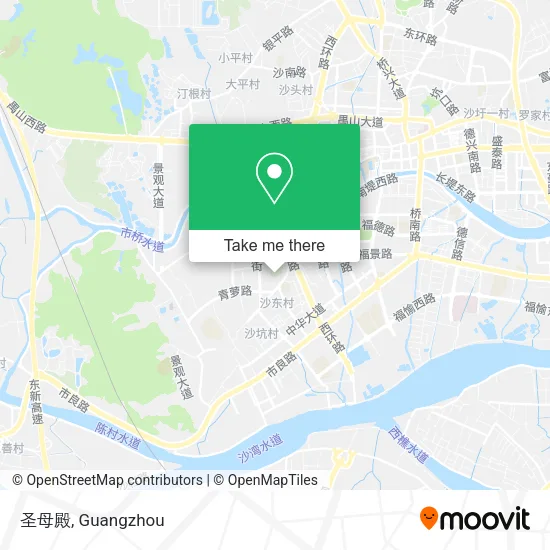圣母殿 map