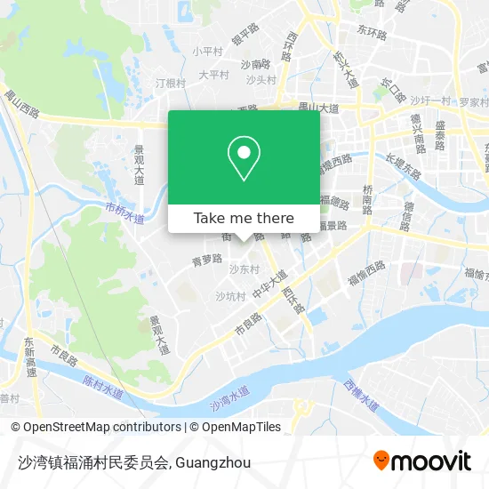 沙湾镇福涌村民委员会 map