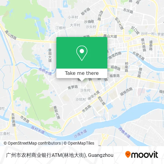 广州市农村商业银行ATM(林地大街) map