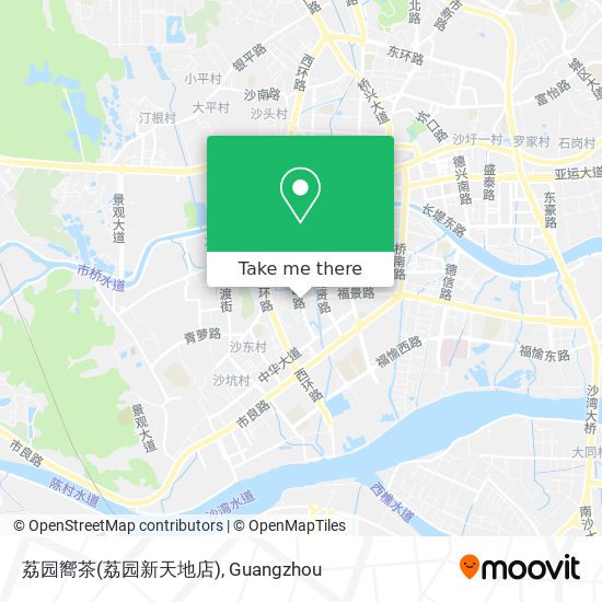 荔园嚮茶(荔园新天地店) map