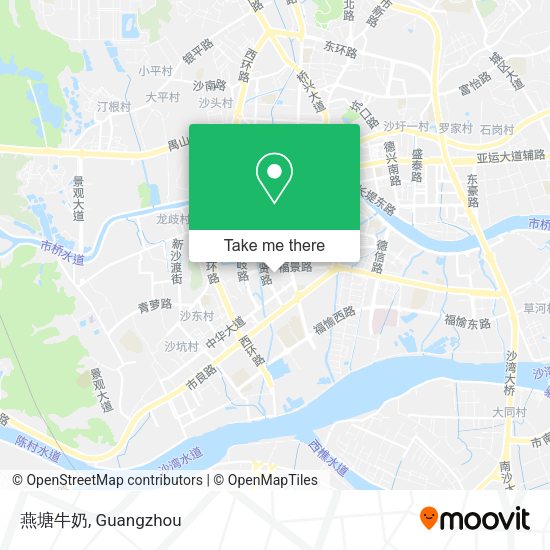 燕塘牛奶 map