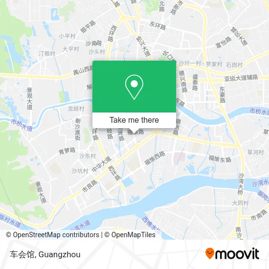 车会馆 map