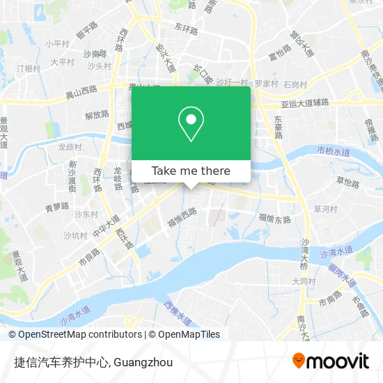 捷信汽车养护中心 map